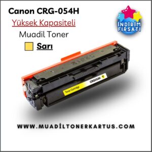 Canon Crg054h sarı muadil toner