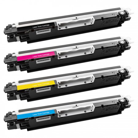 Hp 126A-CE310A Toner Seti / 4 Renk Toner CMYK 1 Takım Toner