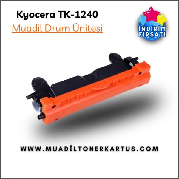 kyocera tk1240 tk-1240 - muadil drum ünitesi - muadiltonerkartus.com