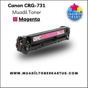 Canon Crg731 kırmızı renk muadil toner