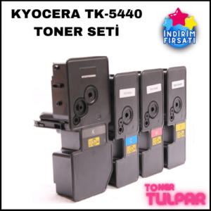 Kyocera TK-5440 Muadil Toner Seti / 4 Renk CMYK 1 Takım Toner